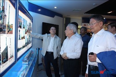 致公党王钦敏一行来beat365官网现场调研