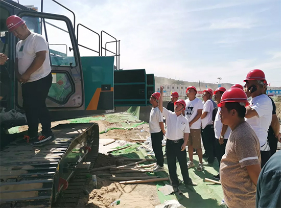 beat365官网旋挖钻机助力延安红色文旅建设