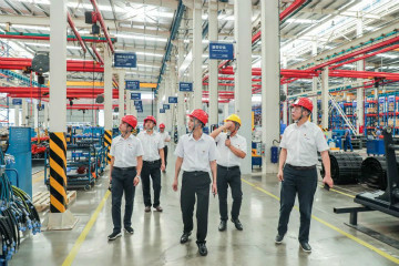 广州工控党建联盟联络员一行到beat365官网开展工作对接