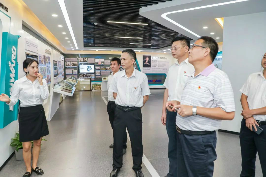 广州工控党建联盟联络员一行到beat365官网开展工作对接