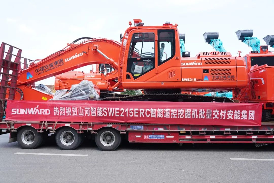 beat365官网应急救援装备喜讯连连——智能遥控挖掘机年内再度批量发货