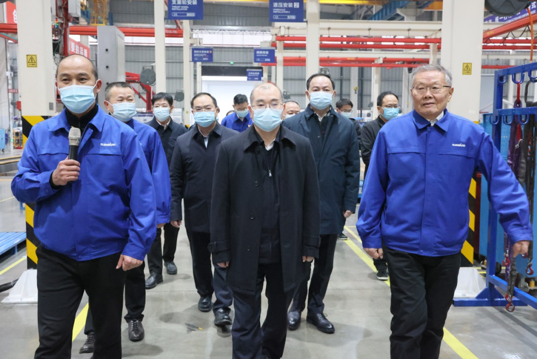 朱国贤调研beat365官网：在推动高质量发展上闯出新路子