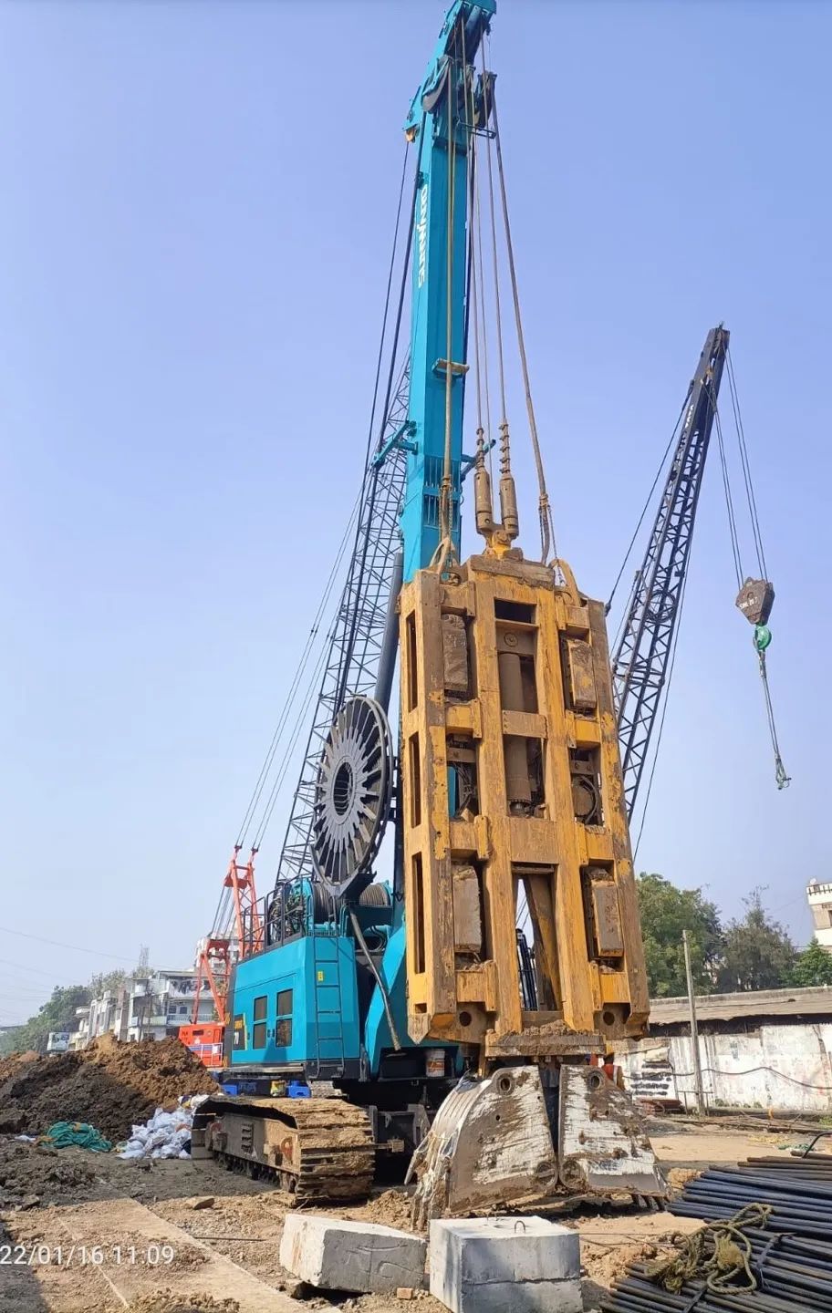 感谢信!beat365官网SWHG70液压抓斗助力海外基础施工获肯定