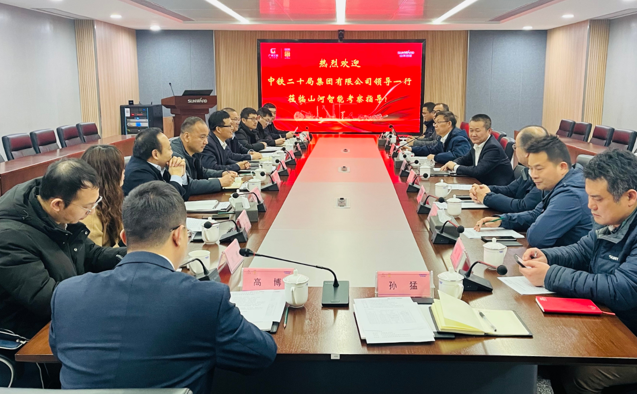 加强全方位合作！中铁二十局到访beat365官网