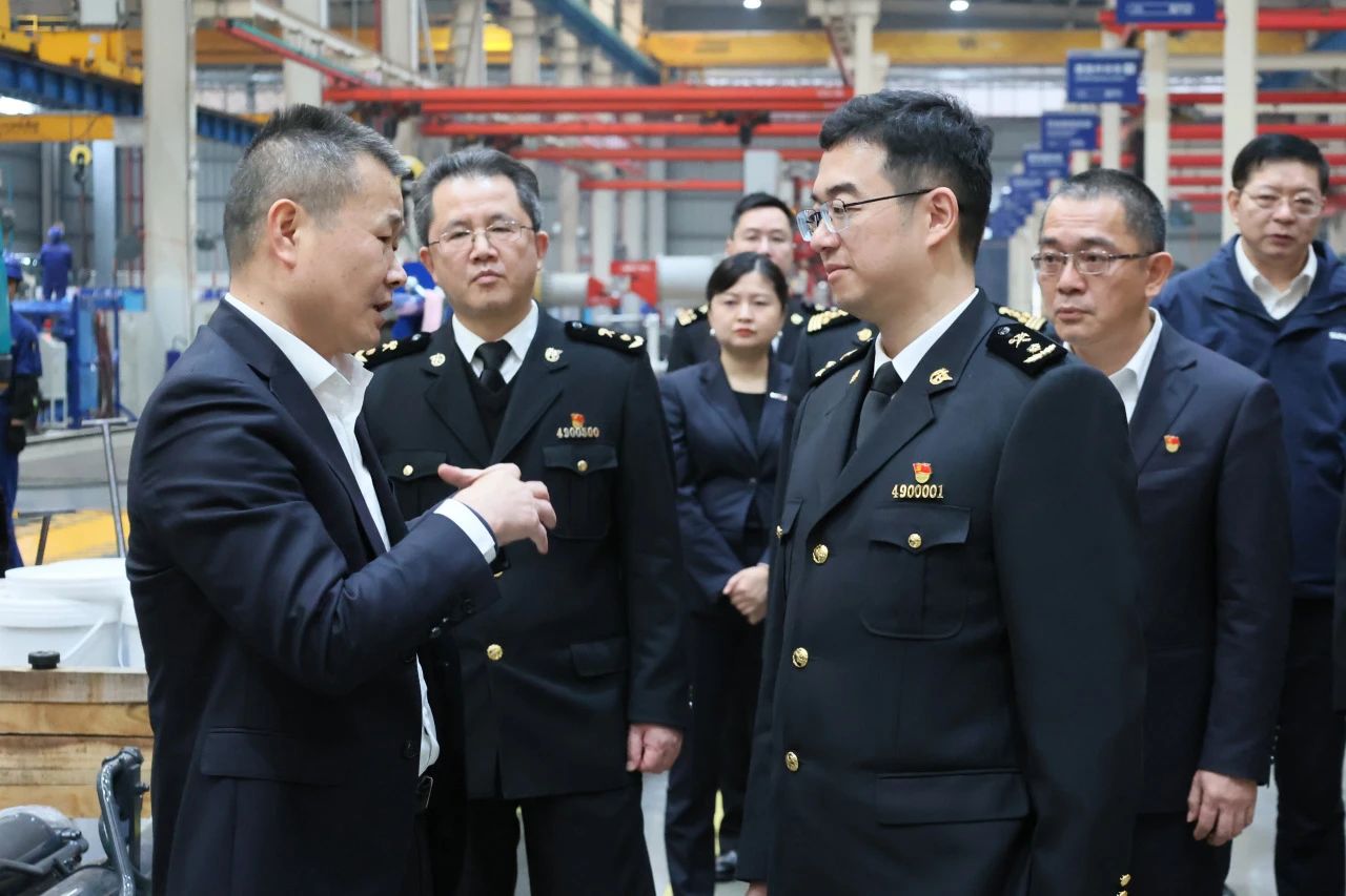 长沙海关党委书记、关长沈大为调研beat365官网