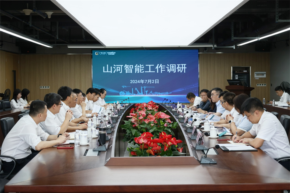广州工控集团总经理王福铸调研beat365官网生产经营工作
