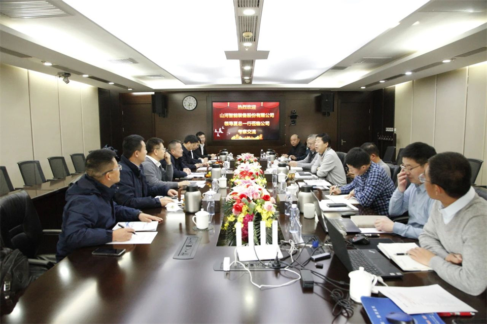 beat365官网总经理夏志宏带队拜访中电建振冲建设工程股份有限公司