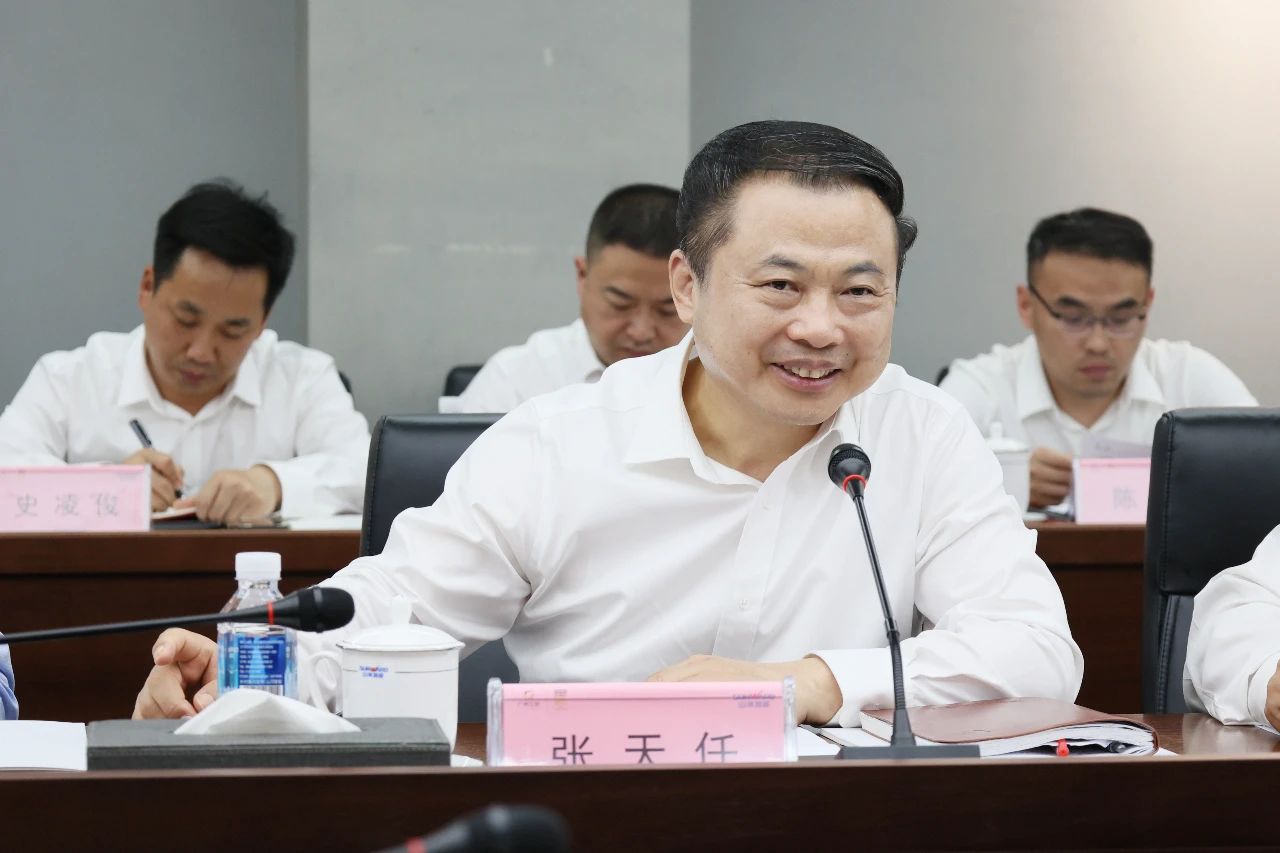 天能控股集团党委书记、董事长张天任率队到访beat365官网