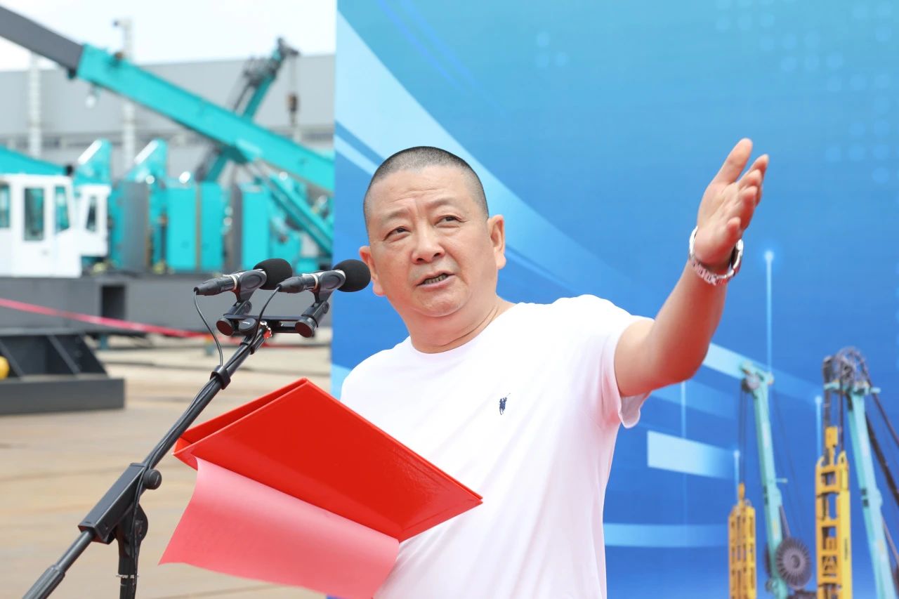 “破纪录王者”再出征!beat365官网SWDM800旋挖钻机成功交机