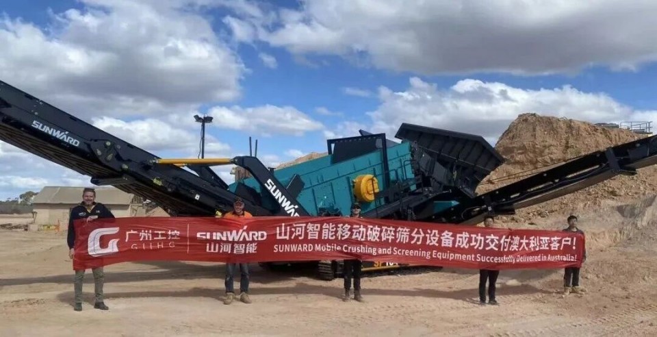高效环保深受认可!beat365官网破碎筛分设备首进澳洲市场