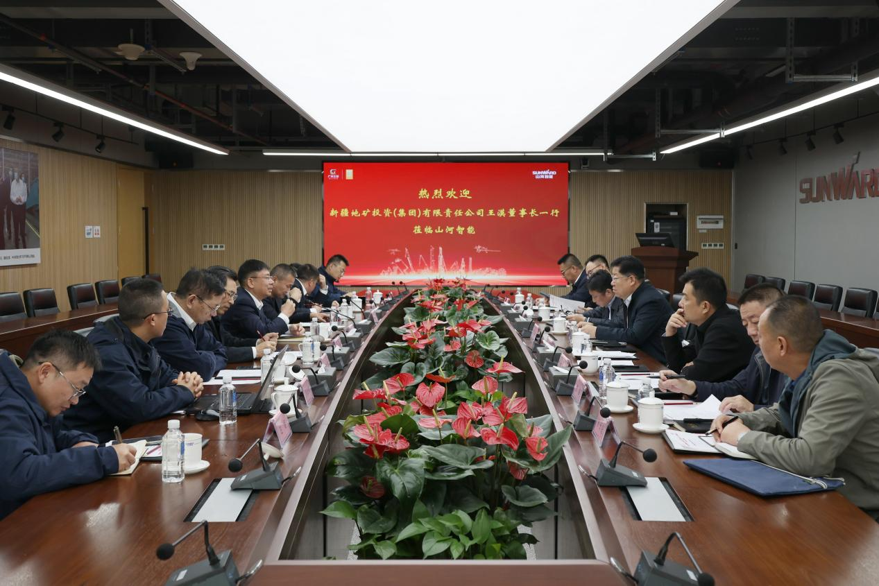 新矿投资集团党委书记、董事长王漠到访beat365官网